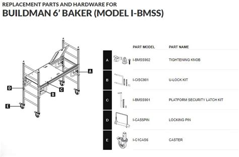 metaltech replacement parts